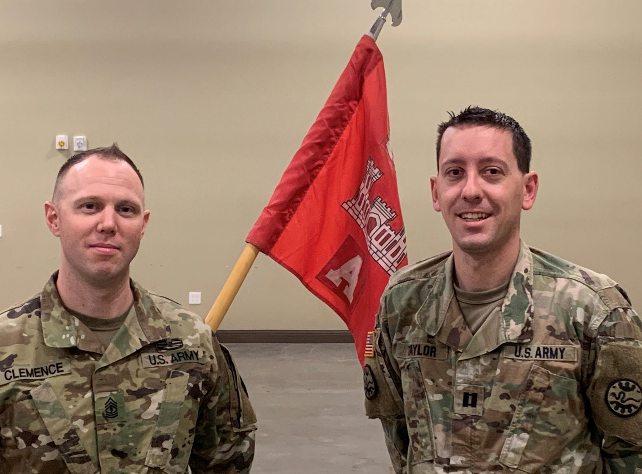 Idaho Guardsmen serve together in childhood town as commander, first