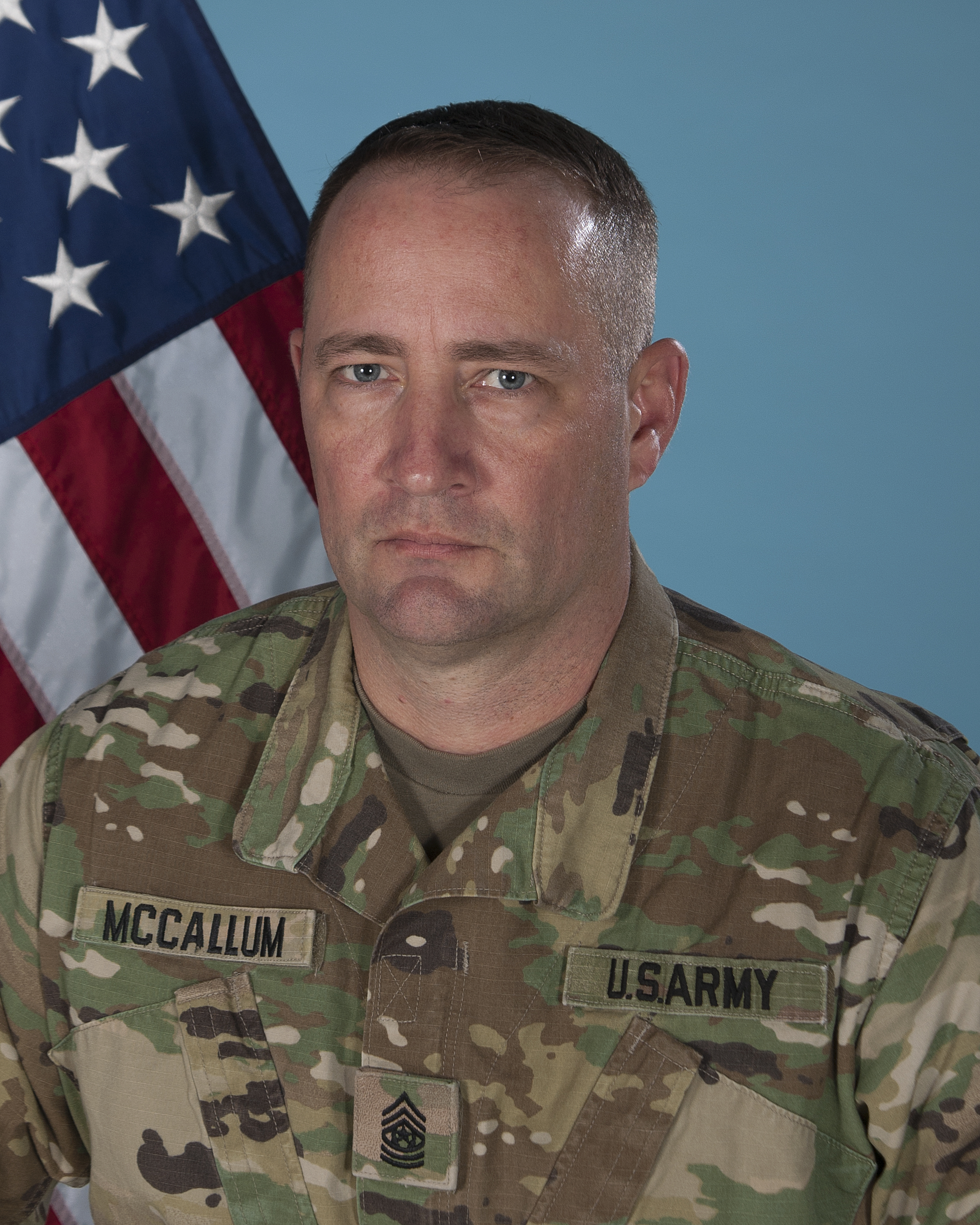 Command Sergeant Major - CSM Travis McCallum