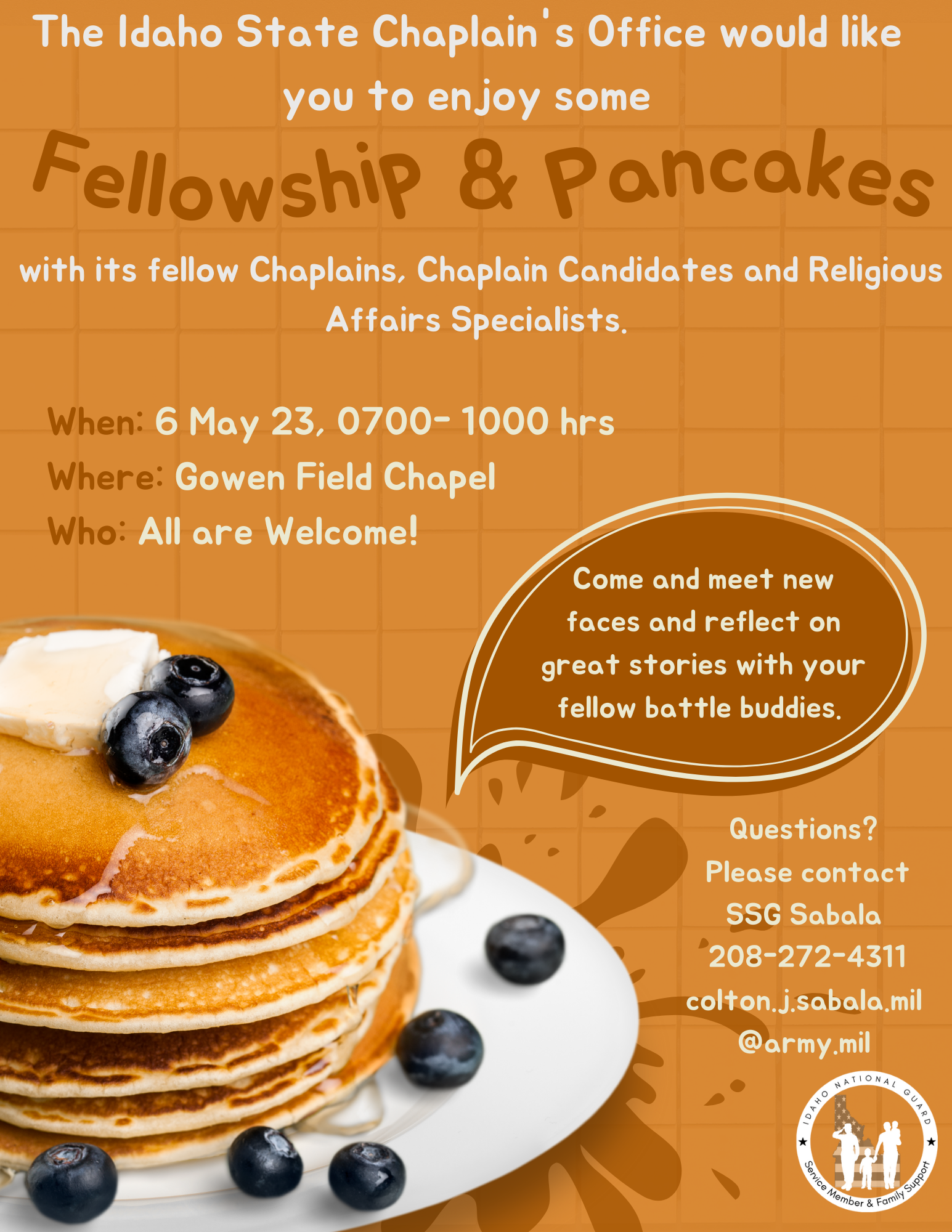 Fellowship & Pancakes Military Division