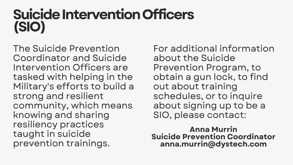 Ssg Program Suicide Prevention Program | Military Division