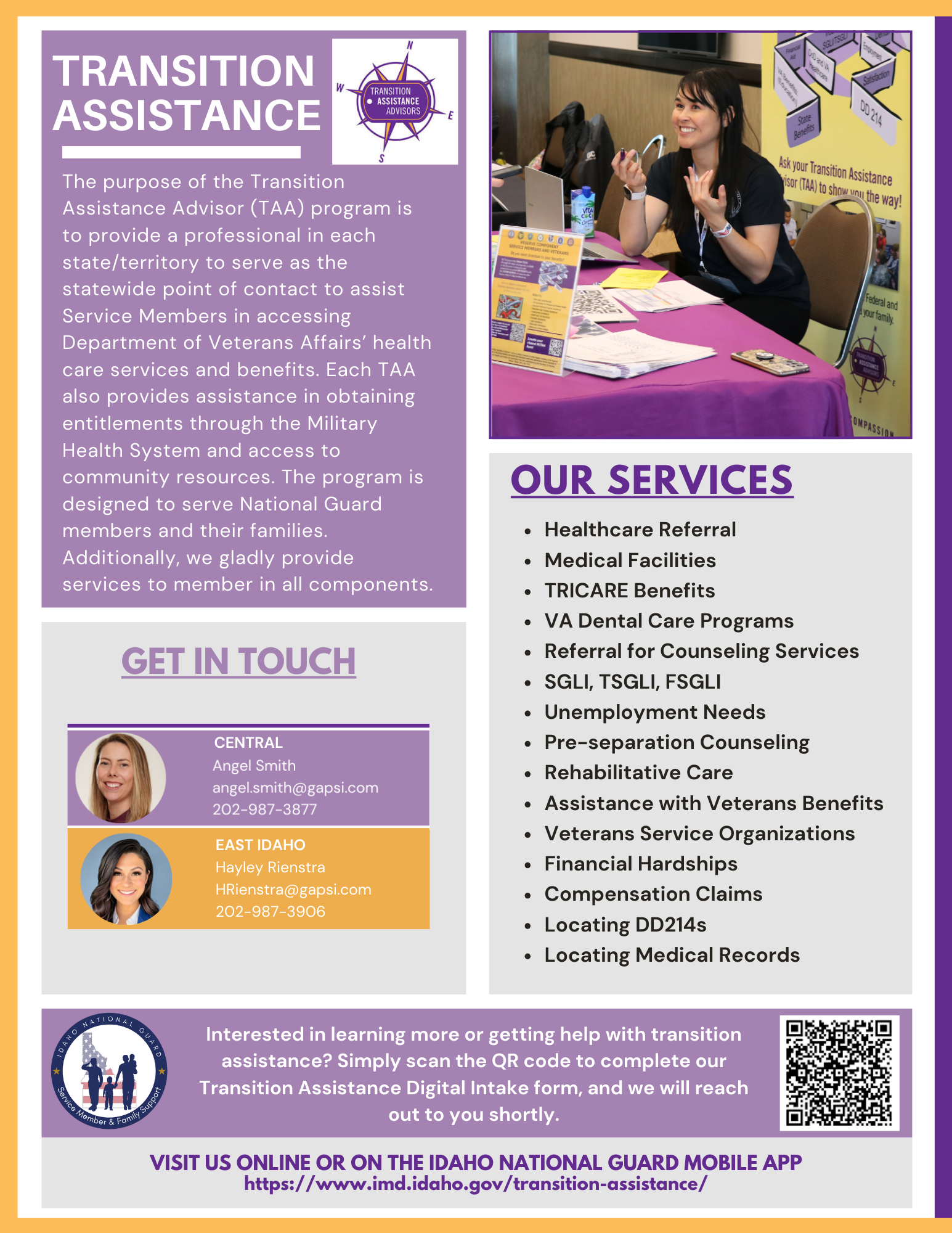 Transition Assistance - Military Division